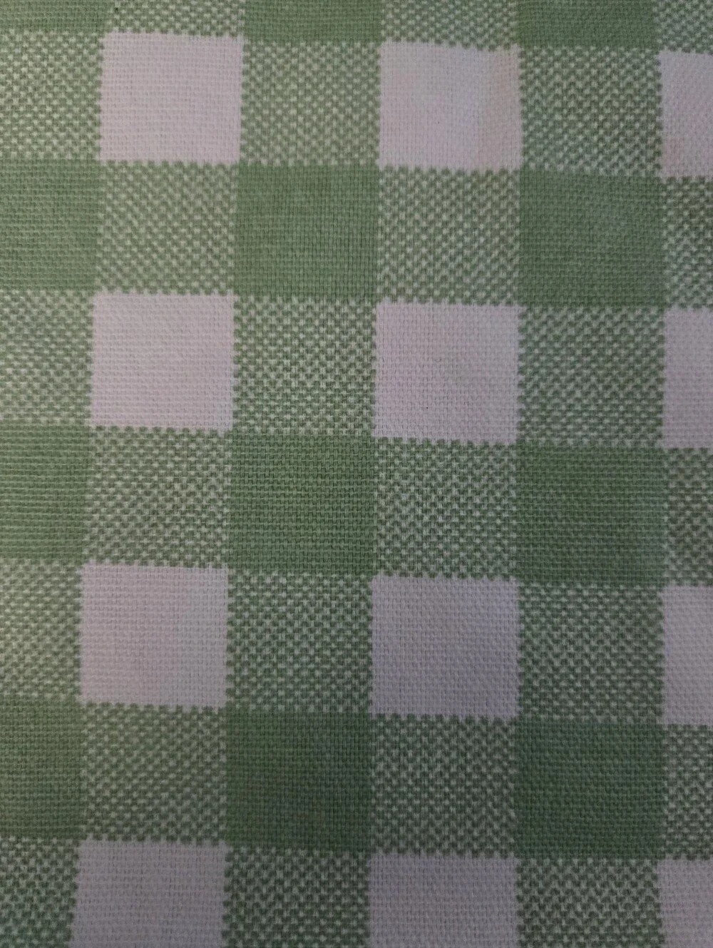 Martha Stewart - NEW Pink Floral and Green Gingham Reversible Table Runner 14x72